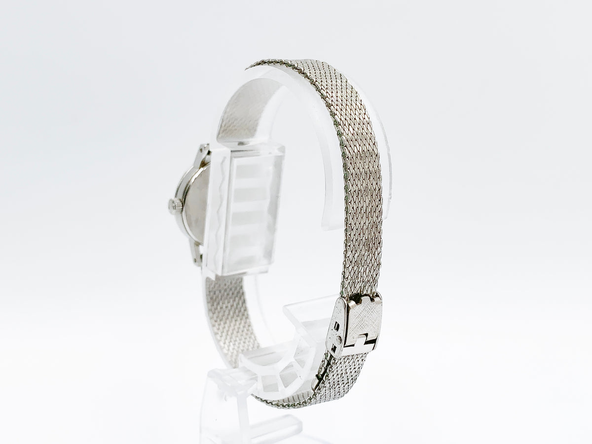 Omega Geneve hand-wound, ladies — silver dial