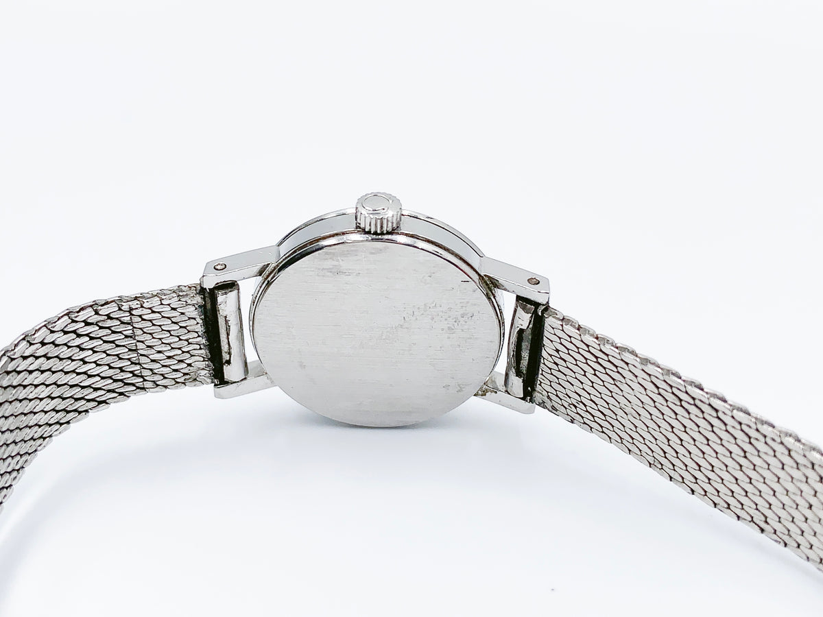 Omega Geneve hand-wound, ladies — silver dial