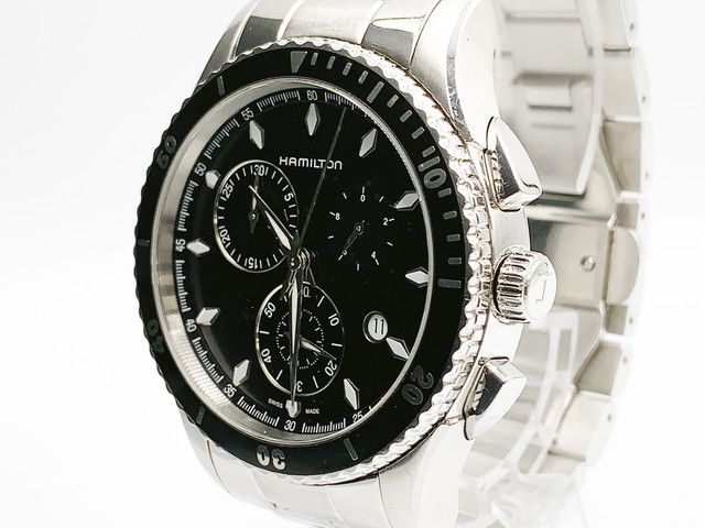 Hamilton Chronograph Date H375121 Quartz — black dial — photo 7