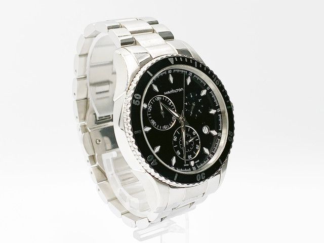 Hamilton Chronograph Date H375121 Quartz — black dial — photo 3