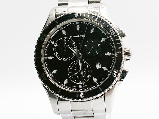 Hamilton Chronograph Date H375121 Quartz — black dial — photo 6