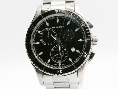 Hamilton Chronograph Date H375121 Quartz — black dial — photo 6