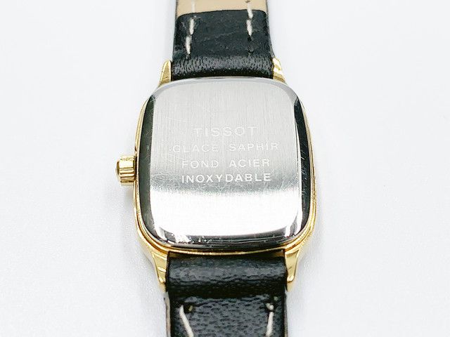 Tissot ladies dress watch Quartz — champagne dial — photo 16