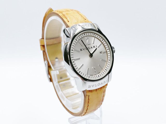 Bvlgari Solotempo ST29S Quartz, ladies — silver dial — photo 3