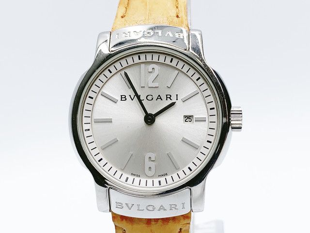 Bvlgari Solotempo ST29S Quartz, ladies — silver dial — photo 6