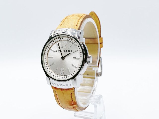 Bvlgari Solotempo ST29S Quartz, ladies — silver dial — photo 2