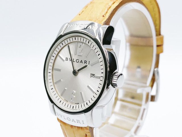 Bvlgari Solotempo ST29S Quartz, ladies — silver dial — photo 7