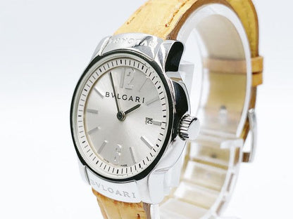 Bvlgari Solotempo ST29S Quartz, ladies — silver dial — photo 7