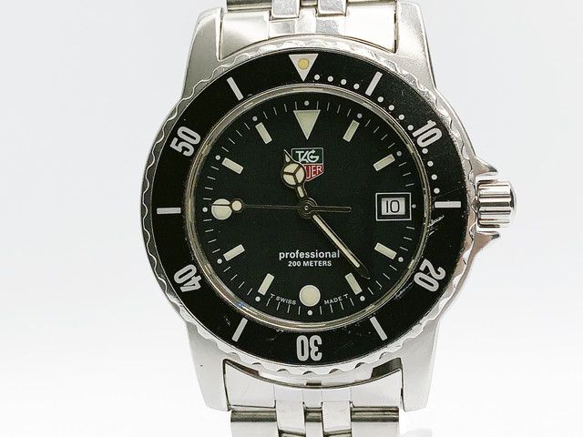 TAG Heuer Professional 200M WD1210.D0 Quartz — black dial
