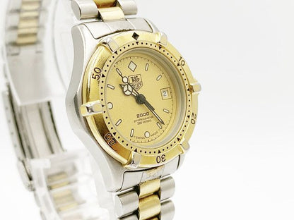 TAG Heuer 2000 Professional 200M 964.008 Quartz, ladies — champagne dial — photo 8
