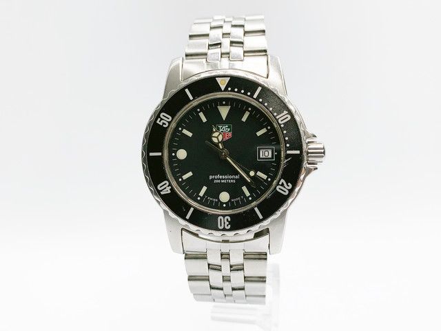TAG Heuer Professional 200M WD1210.D0 Quartz — black dial — photo 2