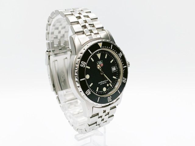 TAG Heuer Professional 200M WD1210.D0 Quartz — black dial — photo 4