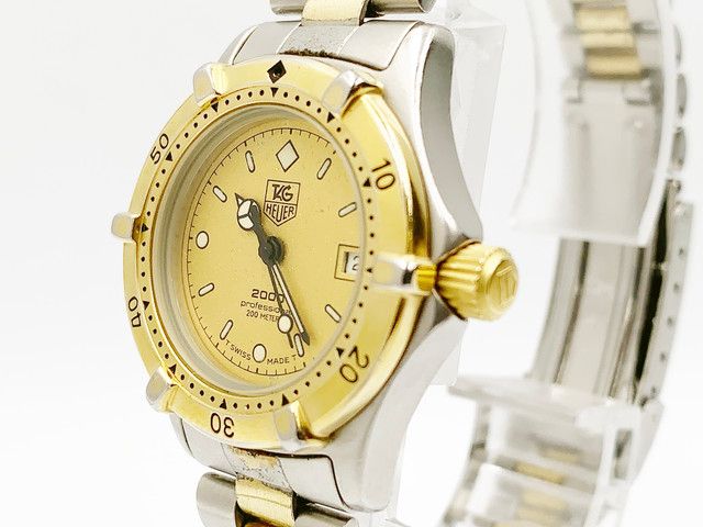 TAG Heuer 2000 Professional 200M 964.008 Quartz, ladies — champagne dial — photo 7