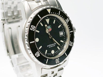 TAG Heuer Professional 200M WD1210.D0 Quartz — black dial — photo 8