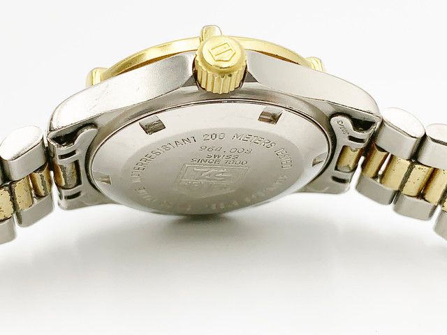 TAG Heuer 2000 Professional 200M 964.008 Quartz, ladies — champagne dial — photo 16
