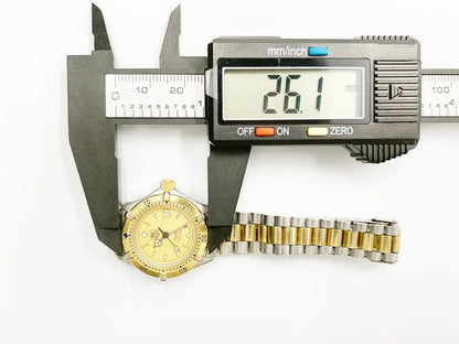 TAG Heuer 2000 Professional 200M 964.008 Quartz, ladies — champagne dial — photo 17