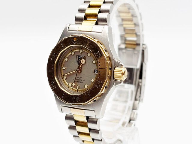 TAG Heuer Professional 934.208 Quartz, ladies — silver dial — photo 7