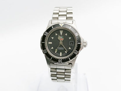 TAG Heuer 2000 Professional 200M 973.008 Quartz, unisex — black dial — photo 2