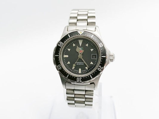 TAG Heuer 2000 Professional 200M 973.008 Quartz, unisex — black dial — photo 2