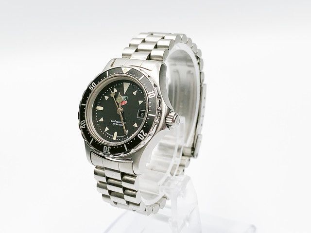 TAG Heuer 2000 Professional 200M 973.008 Quartz, unisex — black dial — photo 3