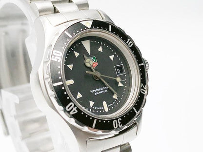 TAG Heuer 2000 Professional 200M 973.008 Quartz, unisex — black dial — photo 8
