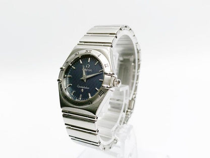 Omega Constellation 1572.40 Quartz, ladies — blue dial — photo 3