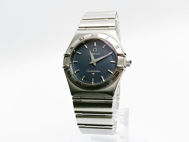 Omega Constellation 1572.40 Quartz, ladies — blue dial — photo 2