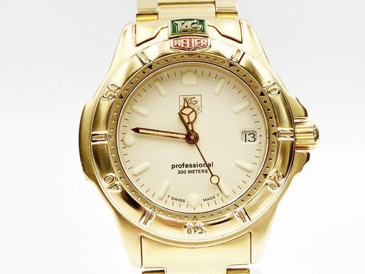 TAG Heuer Professional 994.713K Quartz — champagne dial