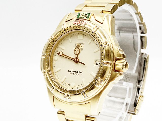 TAG Heuer Professional 994.713K Quartz — champagne dial — photo 7
