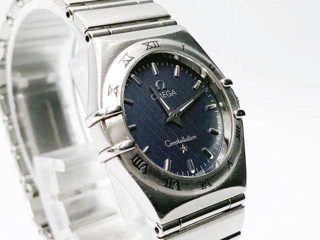 Omega Constellation 1572.40 Quartz, ladies — blue dial — photo 8