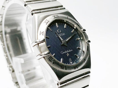 Omega Constellation 1572.40 Quartz, ladies — blue dial — photo 8