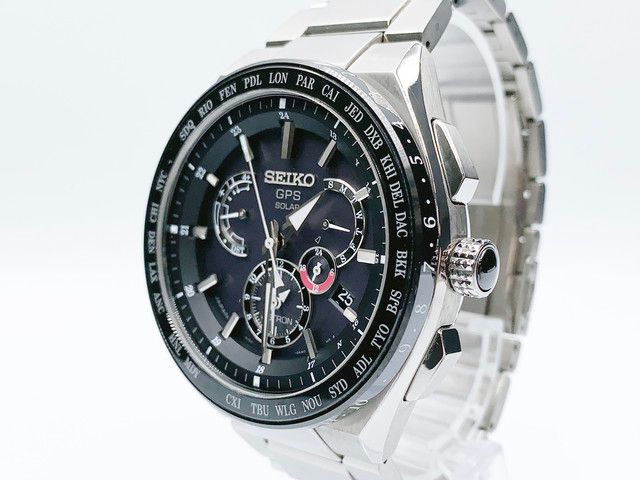 Seiko Astron 8X53-0AV0 GPS Solar — black dial — photo 9