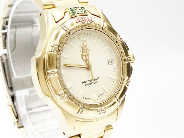 TAG Heuer Professional 994.713K Quartz — champagne dial — photo 8