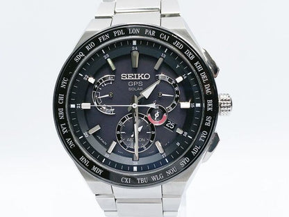 Seiko Astron 8X53-0AV0 GPS Solar — black dial