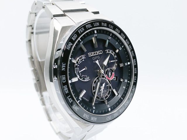 Seiko Astron 8X53-0AV0 GPS Solar — black dial — photo 10