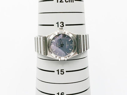 Omega Constellation 1572.40 Quartz, ladies — blue dial — photo 15