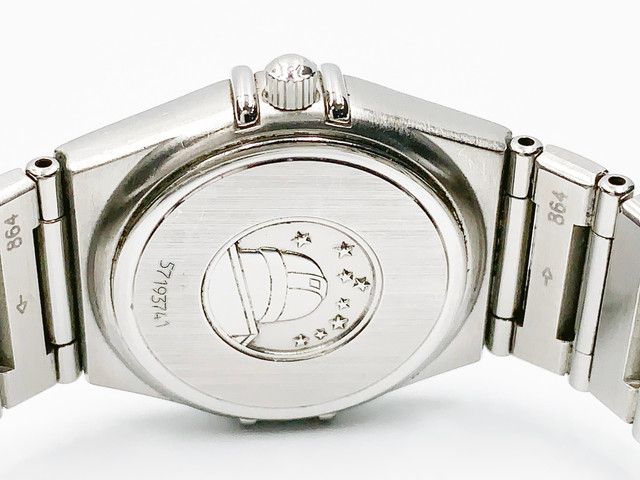 Omega Constellation 1572.40 Quartz, ladies — blue dial — photo 16