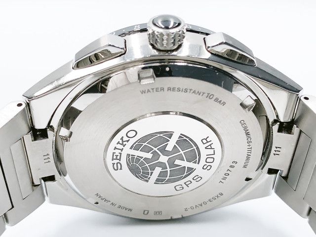 Seiko Astron 8X53-0AV0 GPS Solar — black dial — photo 18