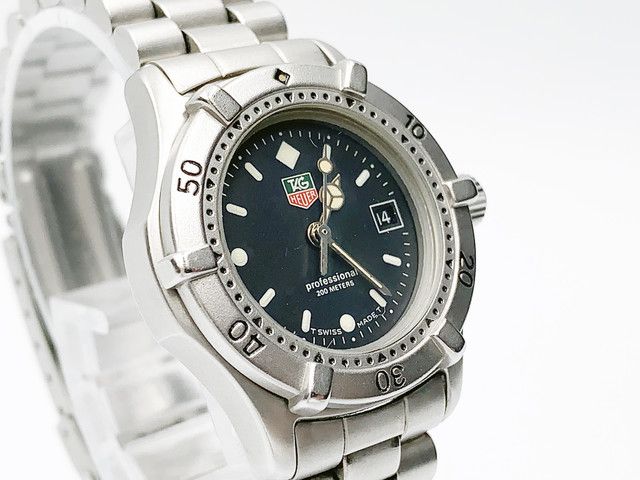 TAG Heuer Professional 962.008F Quartz, ladies — black dial — photo 8