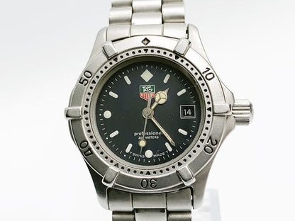 TAG Heuer Professional 962.008F Quartz, ladies — black dial — photo 6