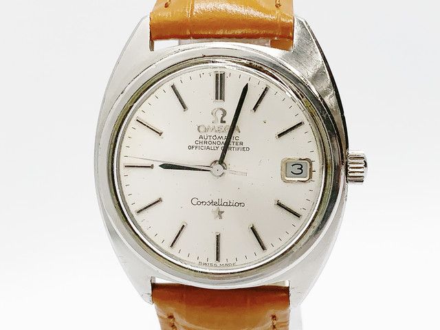 Omega Constellation 168.017 Chronometer, hand-wound — silver dial