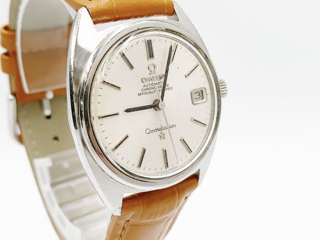 Omega Constellation 168.017 Chronometer, hand-wound — silver dial — photo 8