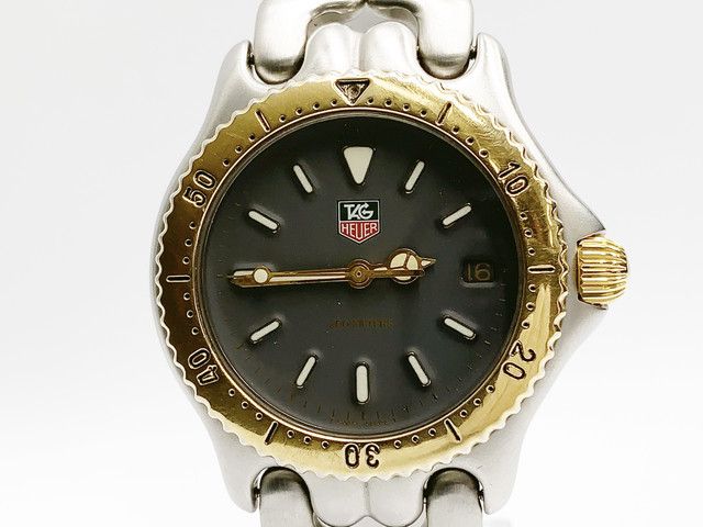 TAG Heuer Professional S95.213M Quartz — grey dial