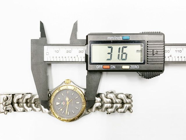 TAG Heuer Professional S95.213M Quartz — grey dial — photo 17