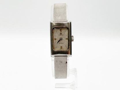 Omega De Ville hand-wound, ladies — silver dial — photo 2