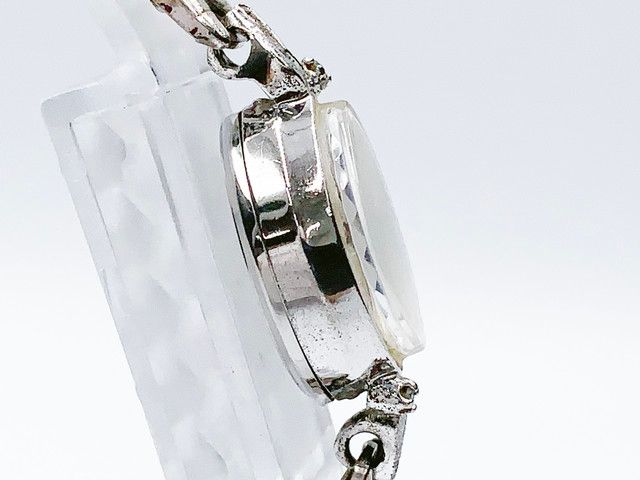 Tissot ladies cocktail watch, hand-wound — silver dial — photo 10
