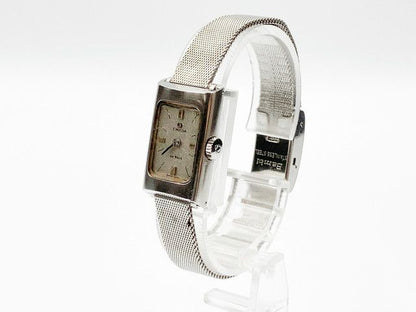 Omega De Ville hand-wound, ladies — silver dial — photo 3