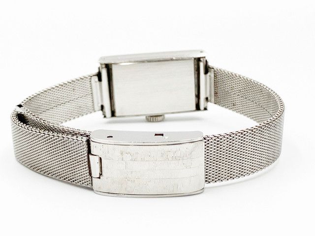 Omega De Ville hand-wound, ladies — silver dial — photo 14
