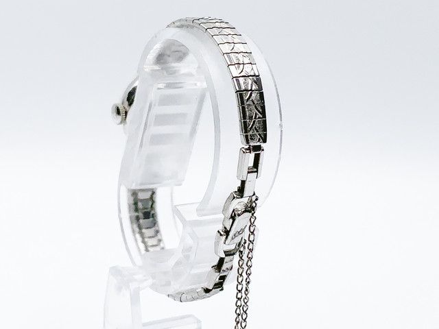 Tissot ladies cocktail watch, hand-wound — silver dial — photo 11