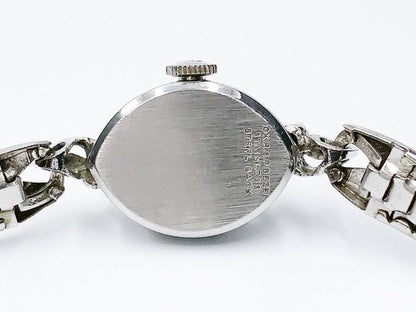 Tissot ladies cocktail watch, hand-wound — silver dial — photo 16